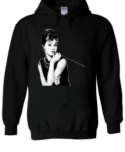 Audrey Hepburn Actress Breakfast at Tiffany's Hoodie