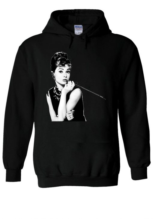 Audrey Hepburn Actress Breakfast at Tiffany's Hoodie