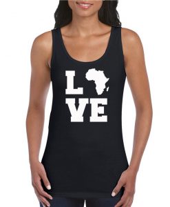 Black Power LOVE Women TANK TOP