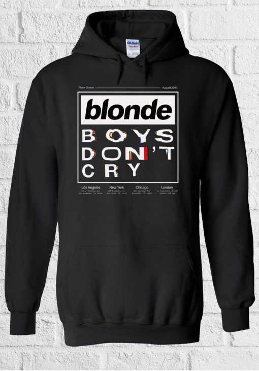 Blond Boys Don't Cry Frank Hoodie