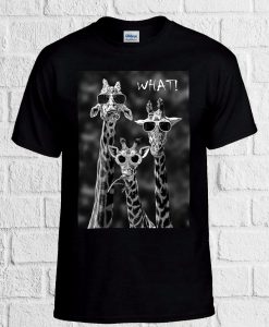 Cool Giraffes Nerd Cool What Novelty T Shirt Men Women Unisex