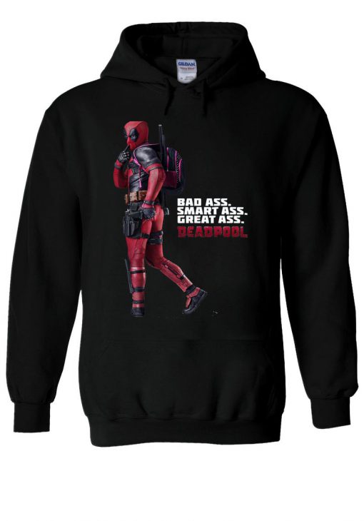 Deadpool Bad Smart Great As Hoodie