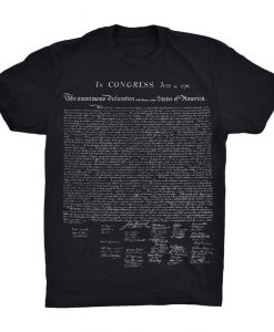 Declaration of Independence T-Shirt.