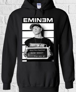 Eminem Slim Shady Rap Cool Funny Hoodie