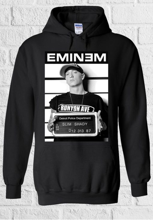 Eminem Slim Shady Rap Cool Funny Hoodie