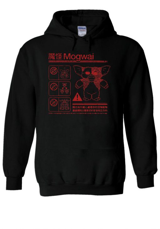 Gremlins Mogwai Safety Instructions Hoodie