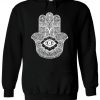 Hamsa Hand Khamsa Defend Evil Eye Hoodie