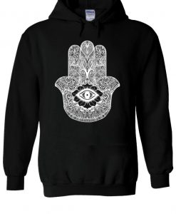 Hamsa Hand Khamsa Defend Evil Eye Hoodie