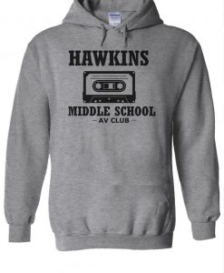 Hawkins Middle School AV Club Hoodie