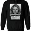 Jim Morrison Mugshot Hoodie