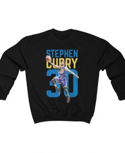 NEW!! Stephen Curry For 30 Golden State Warriors Sweatshirt