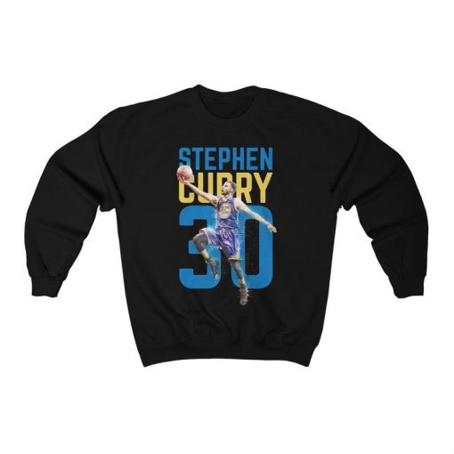 NEW!! Stephen Curry For 30 Golden State Warriors Sweatshirt