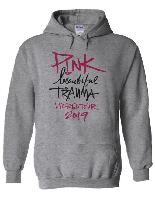 Pink Beautiful Trauma World Tour Hoodie