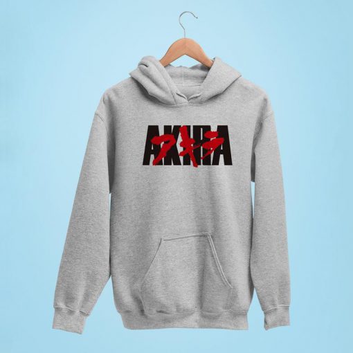 Pullover Inspired by Akira Logo Anime Unofficial Movie Illustration Hoodie