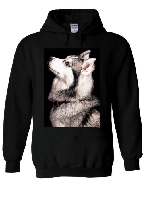 Siberian Wolf Esthetic Tumblr Husky Hoodie