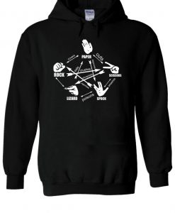 The Big Bang Theory Rock Paper Scissors Hoodie