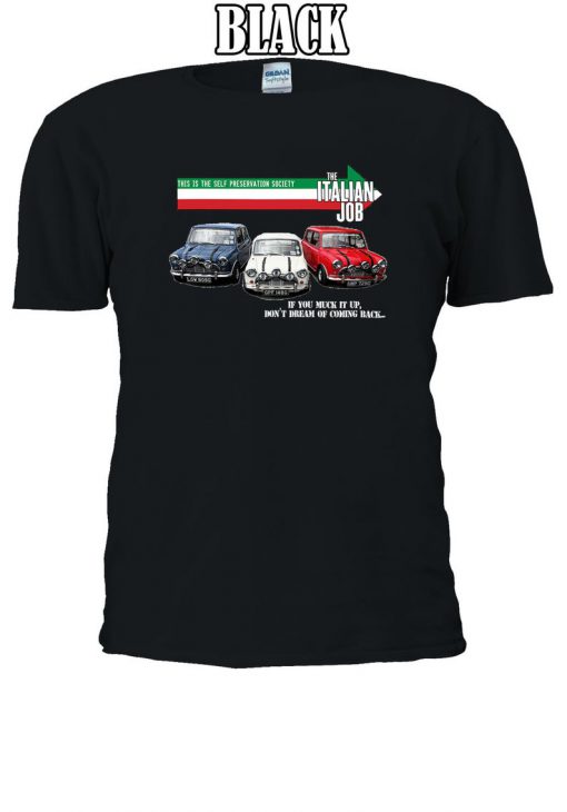 The Italian Job Classic Mini Cooper T-shirt