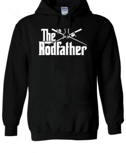 The Rodfather Funny Movie Parody Fishing Hoodie