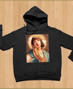 Uma Thurman Virgin Mary Hoodie