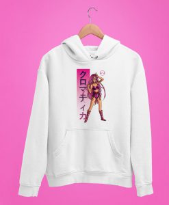 Unofficial Anime Lady Gaga Inspired by Stupid Love Music Video Chromatica Kawaii Neon Illustration hoodie