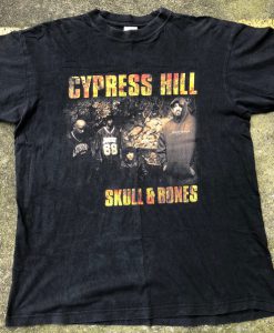 VTG Cypress Hill Skull and Bones Tour Concert Promo T-Shirt