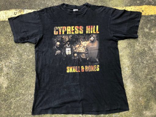 VTG Cypress Hill Skull and Bones Tour Concert Promo T-Shirt