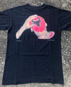 VTG Dennis Rodman Chicago Bulls Haircut 1996 T-Shirt