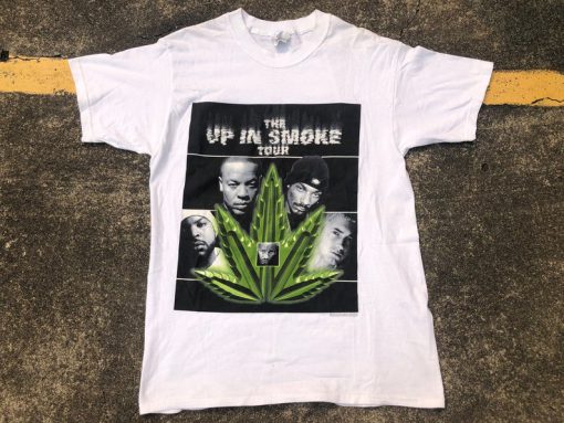 VTG Dr. Dre Snoop Dogg Ice Cube Eminem Warren G Up In Smoke Tour Shirt