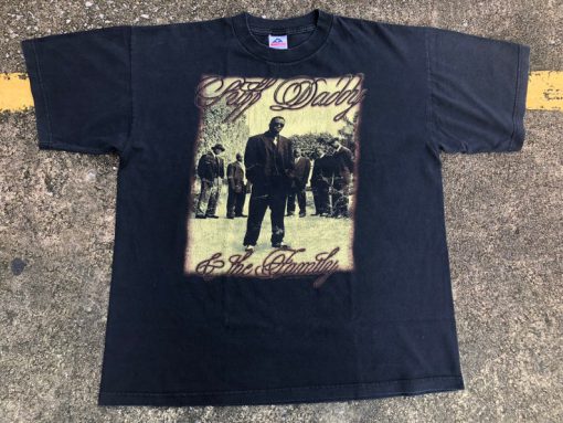 VTG Puff Daddy 1997 No Way Out Wolrd Tour T-Shirt