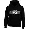 WHITE Route 66 HOODIE