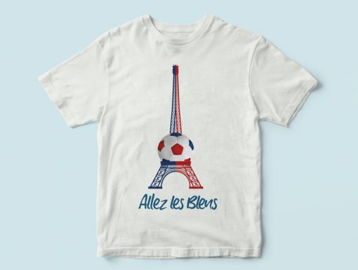 Allez les Bleus- World cup T-shirt - French team - men and women T-shirt