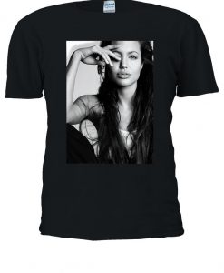 Angelina Jolie Sexy Actress Naked T-shirt