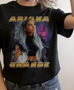 Ariana Grande Inspired T-Shirt - Vintage Tee Retro 90's Hip Hop Inspired - Unisex