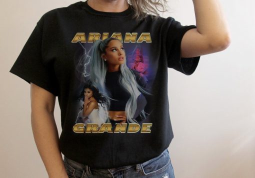 Ariana Grande Inspired T-Shirt - Vintage Tee Retro 90's Hip Hop Inspired - Unisex