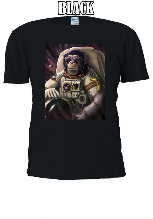 Astronaut Funny Monkey Chimp In Space T-shirtAstronaut Funny Monkey Chimp In Space T-shirt