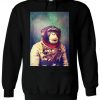 Astronaut Monkey Chimpanzee Space Hoodie