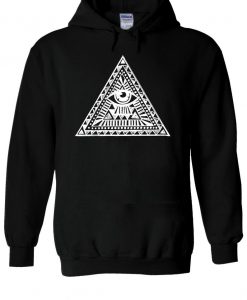 Aztec Illuminati Eyes Hoodie