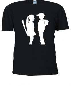 Banksy Girl and Boy Relationship T-shirt