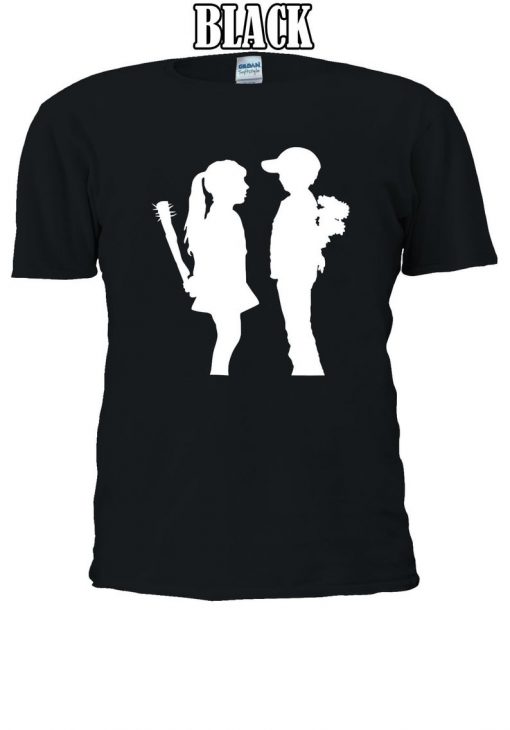 Banksy Girl and Boy Relationship T-shirt