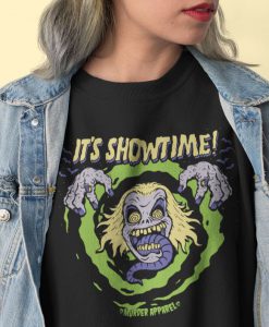 Beetlejuice It's Showtime Vintage Horror Sweatshirt