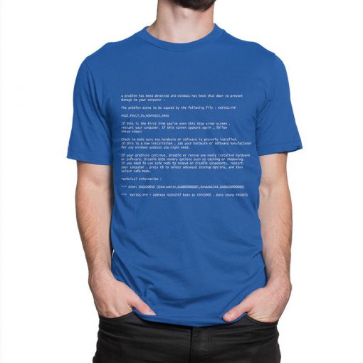 Blue Screen of Death T-Shirt