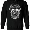 Calavera Sugar Skull Hipster Tumblr Hoodie