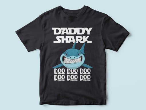 Daddy Shark Doo Doo Doo, special and surprise gift for dad Tshirt