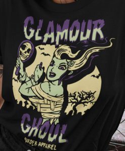 Glamour Ghoul Vintage Halloween Monster T-Shirt