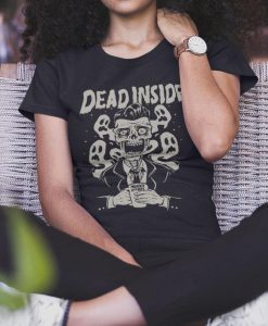 Goth Grunge Skull Skeleton T-Shirt