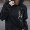 Goth Polo Grim Reaper Hoodie