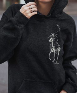 Goth Polo Grim Reaper Hoodie