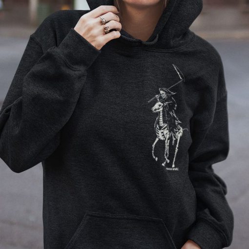 Goth Polo Grim Reaper Hoodie