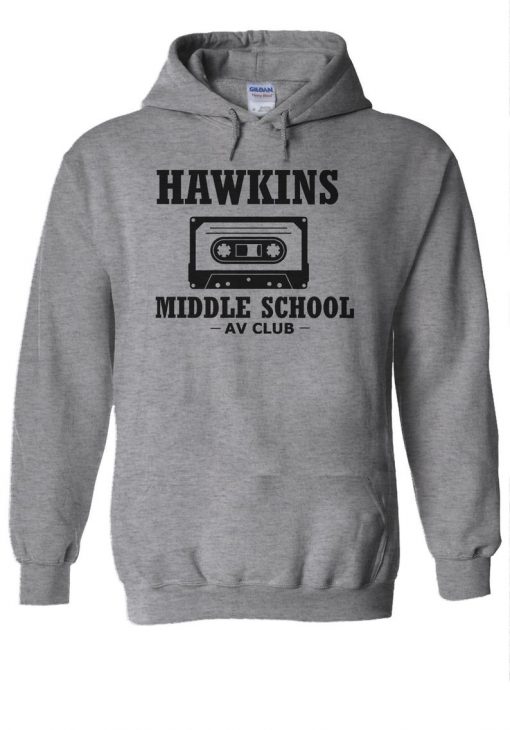 Hawkins Middle School AV Club Hoodie