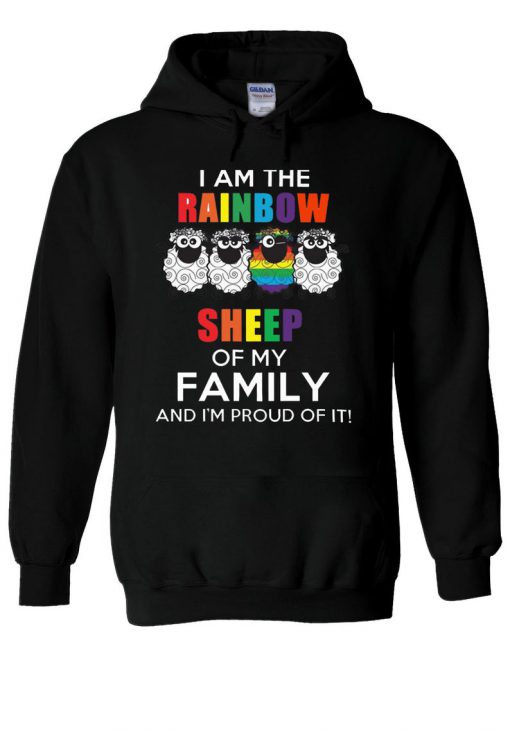 I Am The Rainbow Sheep Of My Family Hoode